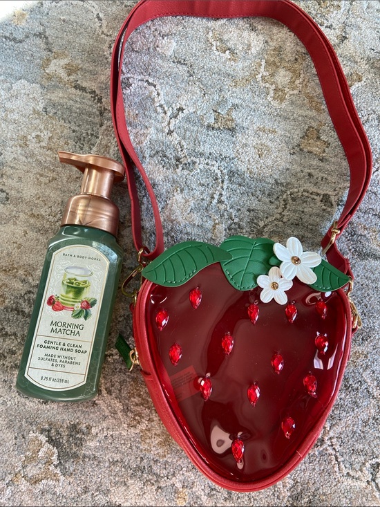 Bath & Body Works Other - Red Strawberry Crossbody Bag Bath & Body Works